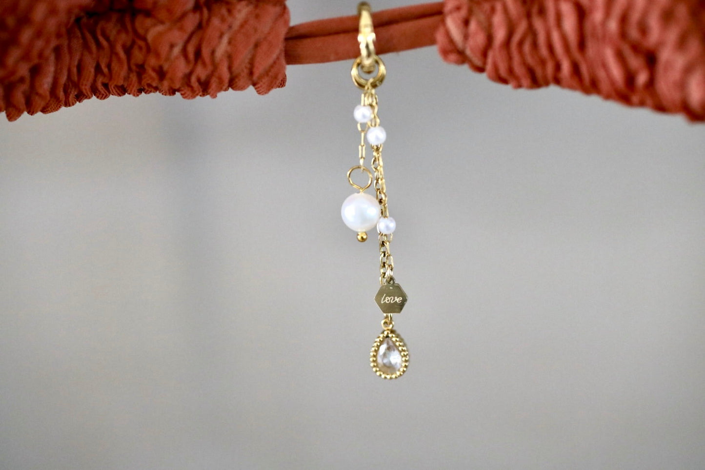 Pearl Drop Bikini Charm