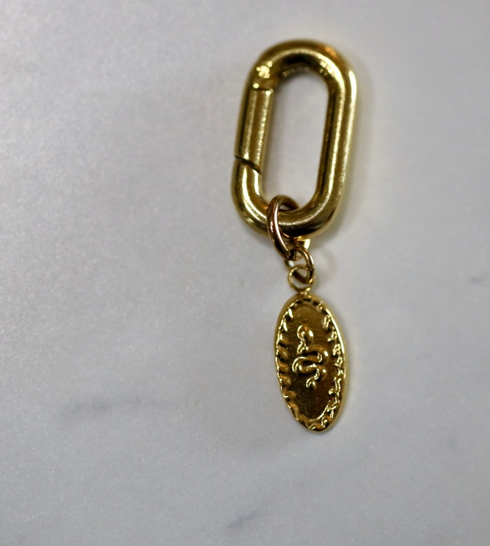 Snake Coin Bikini Charm