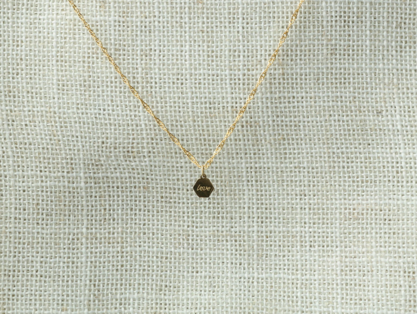 The Mini Love Tag Necklace