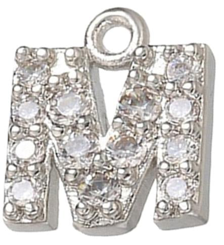 Crystal Letter - M