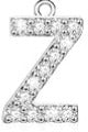 Crystal Letter - Z