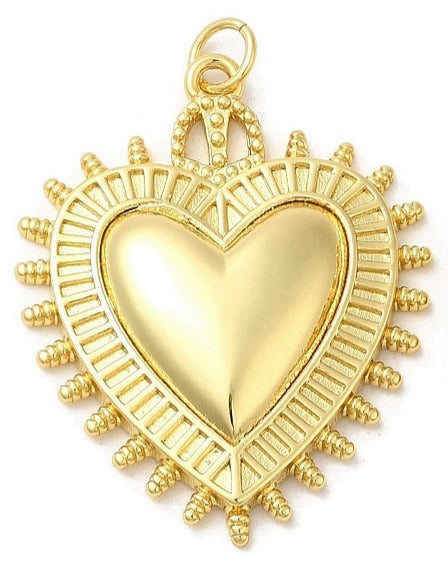 Large Gold Heart