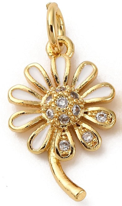 White Crystal Flower