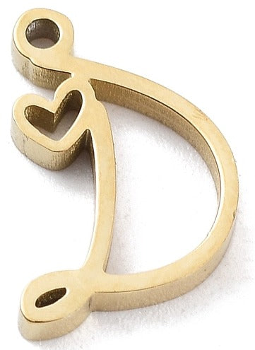Cursive D (11x6.5x1.5mm)