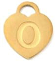 Heart Locket - O (15x12x1mm)