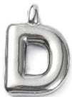 Bubble Letter - D (18.5x12.5x4.5mm)