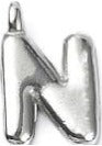 Bubble Letter - N (18.5x12.5x4.5mm)