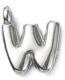 Bubble Letter - W (18.5x12.5x4.5mm)