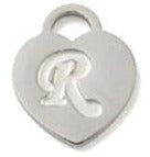 Heart Locket - R (15x12x1mm)