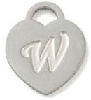 Heart Locket - W (15x12x1mm)