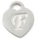 Heart Locket - F (15x12x1mm)