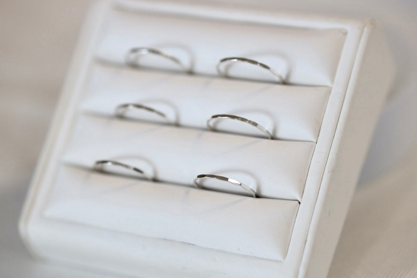 Hammered Stacking Ring