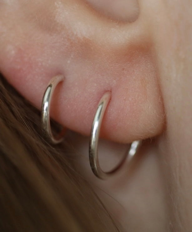 Arlo Mini Sleepers - Sterling Silver