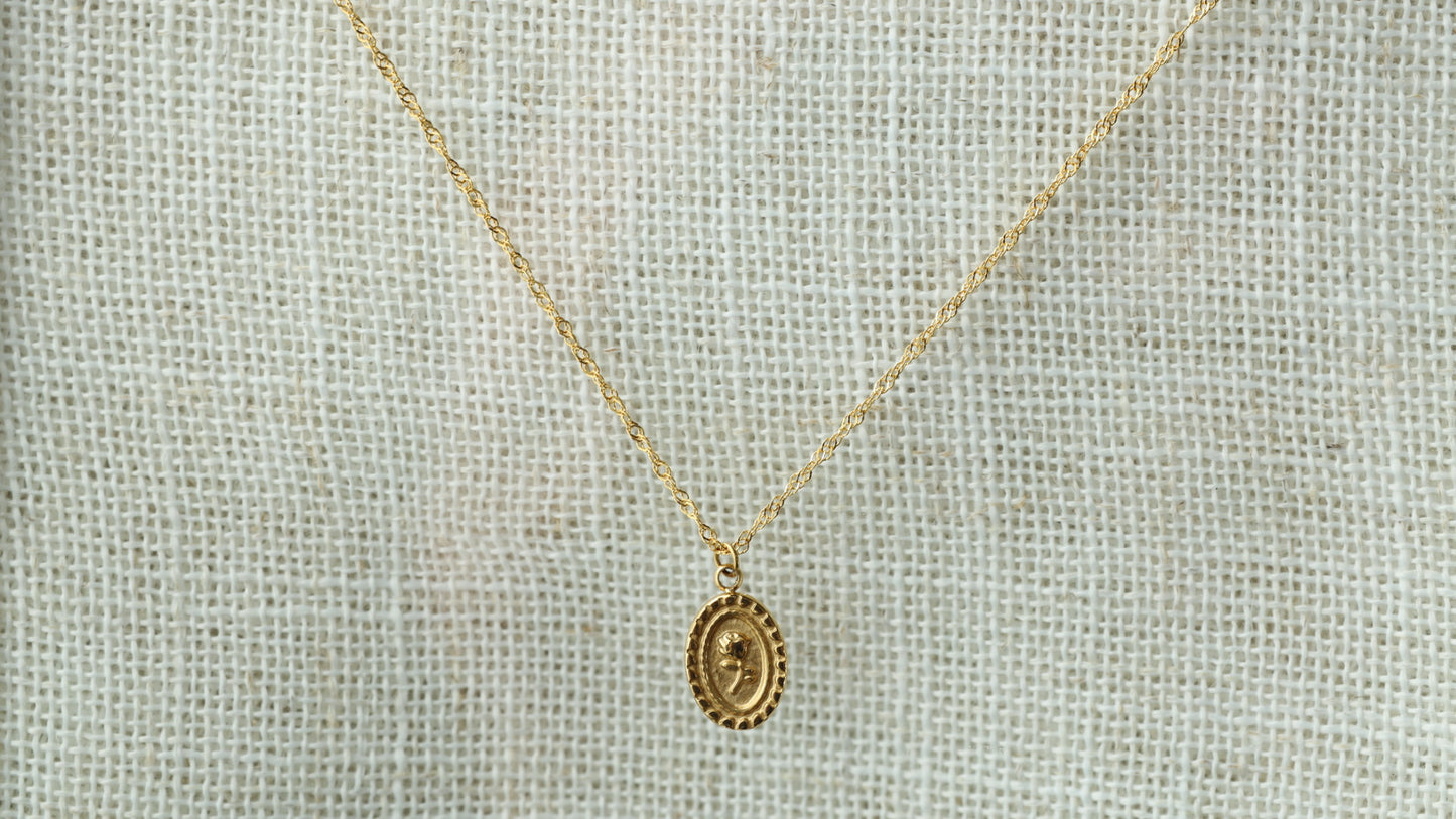 The Vintage Bloom Pendant Necklace