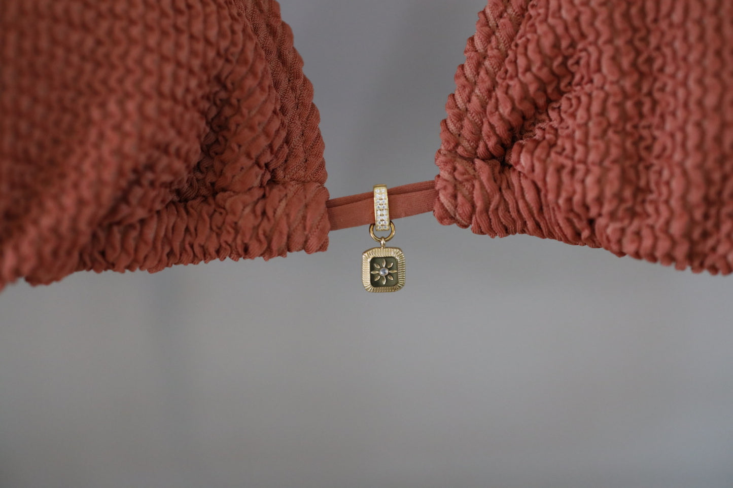 Floral Coin Bikini Charm