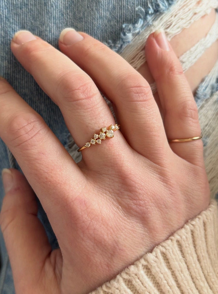 The Baby’s Breath Ring – Limited Sparkle Edition