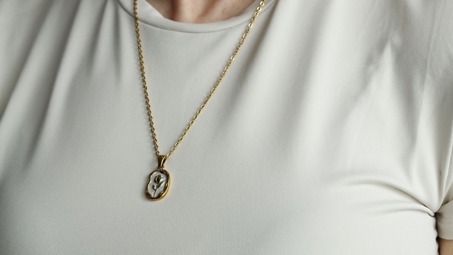 Golden Tulip Pendant