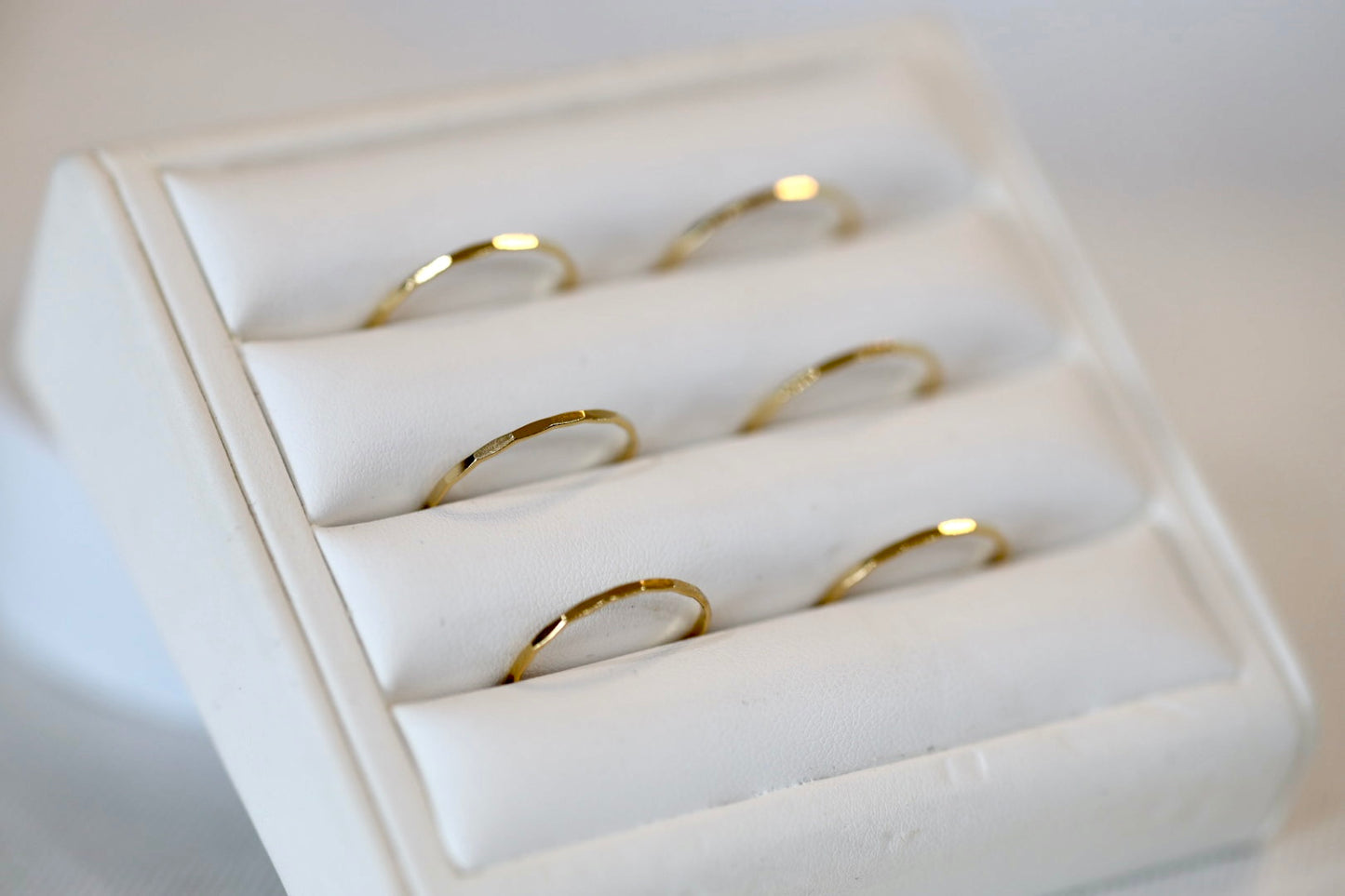 Hammered Stacking Ring