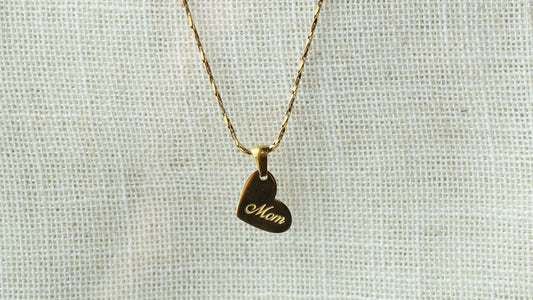 The Mom Heart Necklace