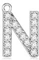 Crystal Letter - N