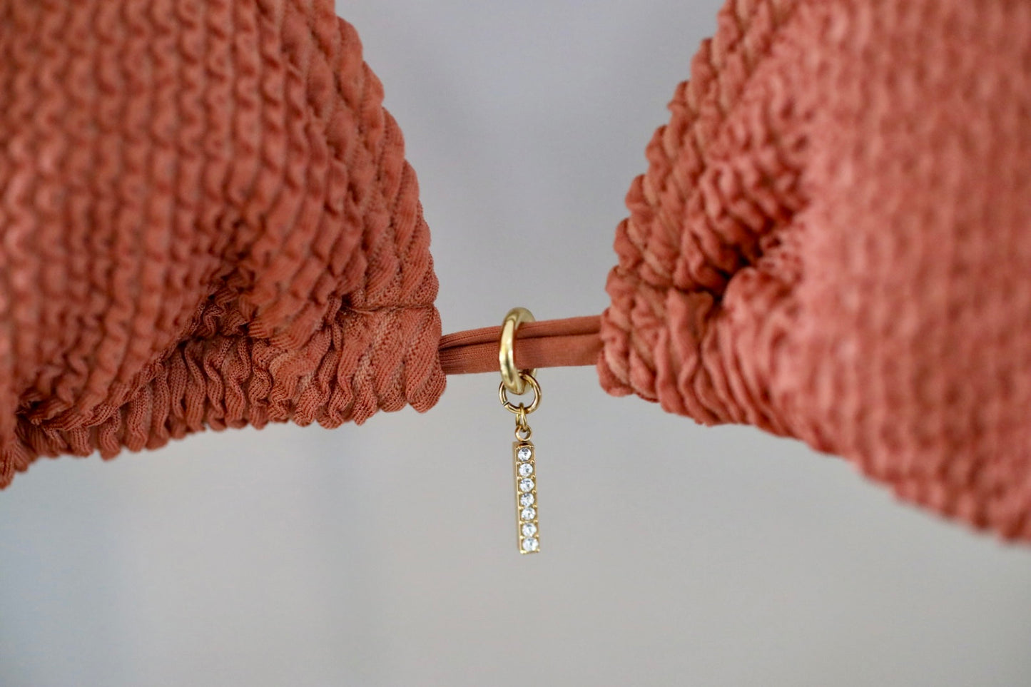 Crystal Bar Bikini Charm