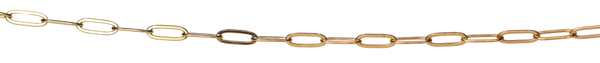 Gold Paperclip Necklace