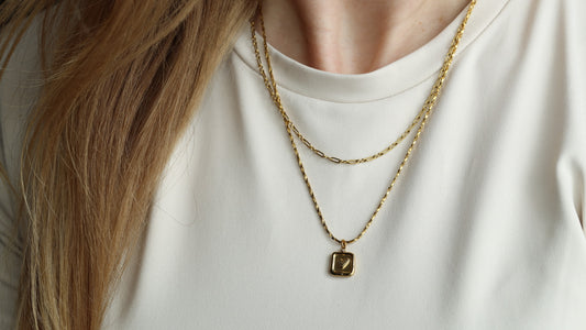 The Mini Heart Tag Necklace
