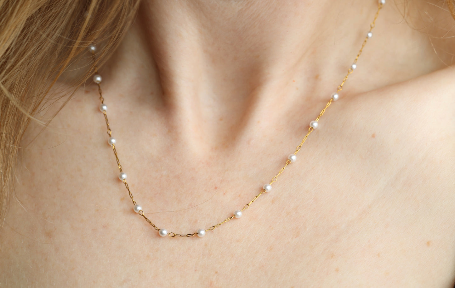 Dainty Pearl Chain