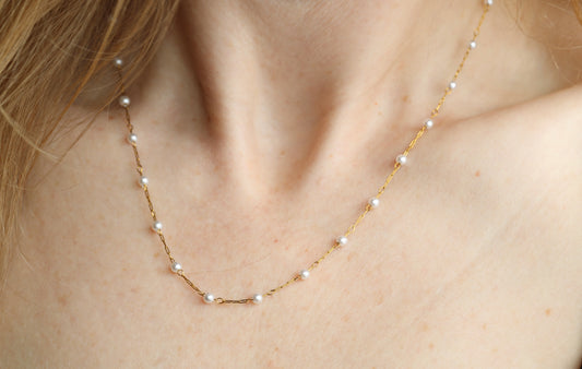 Dainty Pearl Chain