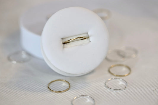 Hammered Stacking Ring