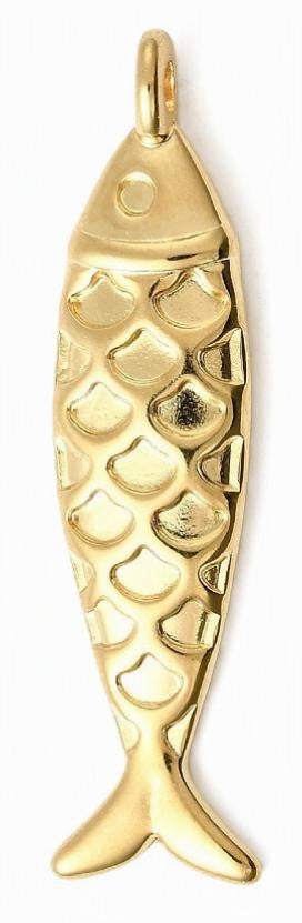 Gold Fish Charm