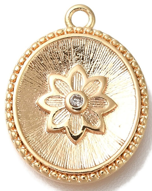 Textured Flower (16x12.5x2mm)
