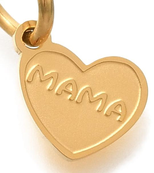 Mini Mom Heart (9.5x7x1mm)