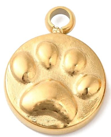 Paw Print (10.5x8x2mm)