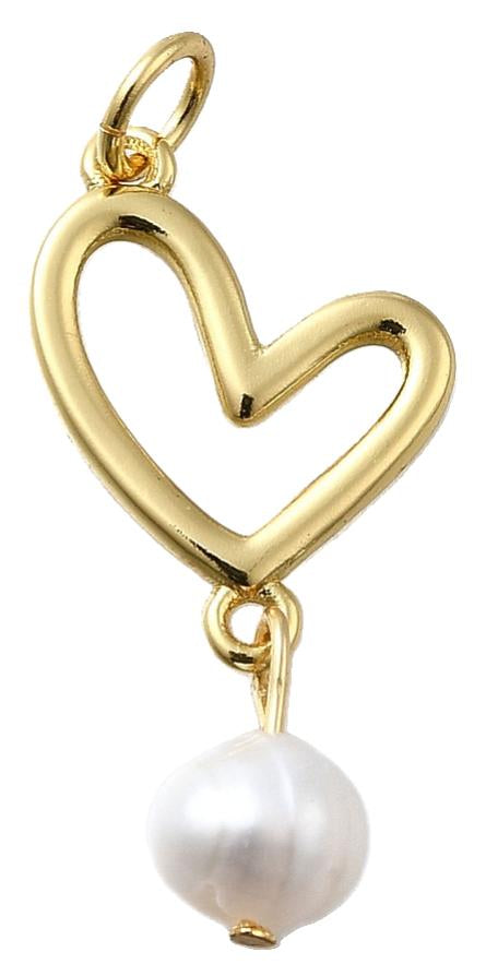 Heart with Pearl
