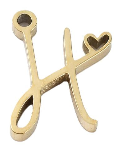 Cursive H (11.5x8.5x1.5mm)