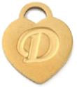 Heart Locket - D (15x12x1mm)