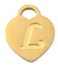 Heart Locket - L (15x12x1mm)