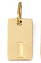 Tag Initial - I (10x6x1.5mm)