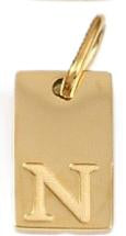 Tag Initial - N (10x6x1.5mm)