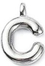 Bubble Letter - C (18.5x12.5x4.5mm)