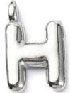 Bubble Letter - H (18.5x12.5x4.5mm)