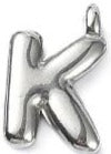 Bubble Letter - K (18.5x12.5x4.5mm)