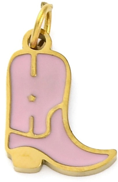 Pink Cowboy Boot