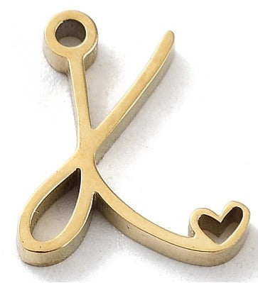 Cursive K (11x6.5x1.5mm)