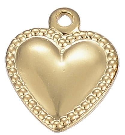 Mini Textured Heart